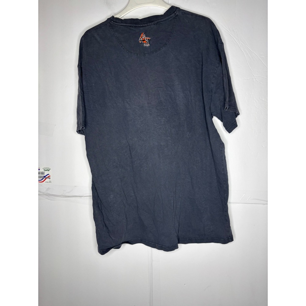 Nike Team Baltimore Orioles MLB T-Shirt XXL Faded Black Vintage Embroidered Logo - Picture 9 of 9